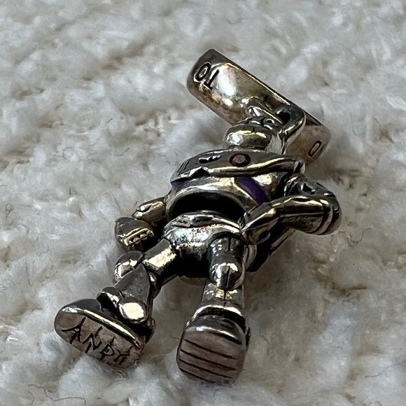 Pandora x Disney Buzz Lightyear Charm – Toy Story Sterling Silver Charm - Picture 3 of 4